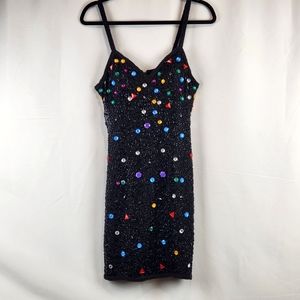 SOLD Sho Max Originals Silk Beaded Dress